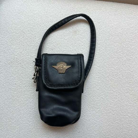 Harley-Davidson Handbags - Harley-Davidson Ladies of Harley 2014 Leather Belt Pouch with Wrist Strap